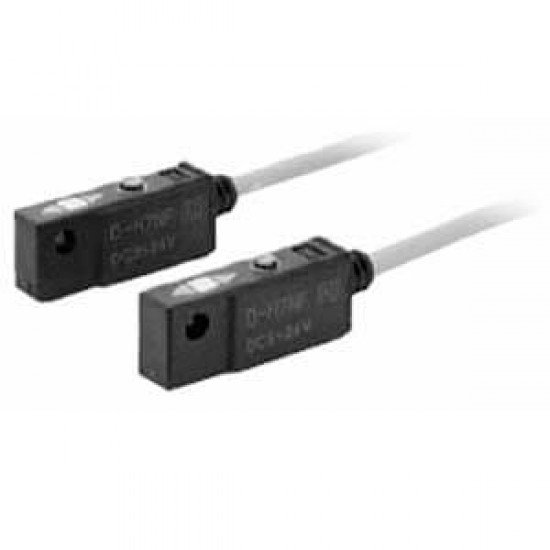 D-H7NF, 2 Colour Indication Style with Diagnostic Output Solid State Switch, Band Mounting, Grommet