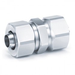 Specialty Fitting, 316 Stainless Steel, Straight Union - KFG2H-00