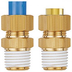 Specialty Fitting, Brass Insert Fittings, Male Connector - KFH