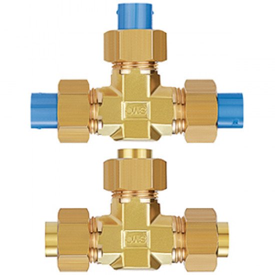 Specialty Fitting, Brass Insert Fittings, Union Tee - KFT-00