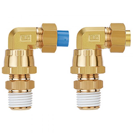 Specialty Fitting, Brass Insert Fittings, Swivel Elbow - KFV