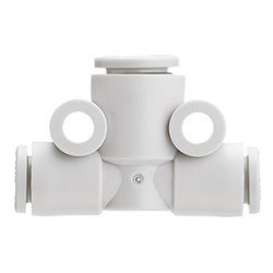 One Touch Fitting, General Purpose, Tube-Tube Connection, Different Diameter Tee - KQ2T