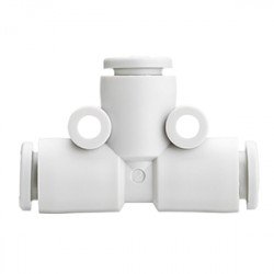 One Touch Fitting, General Purpose, Tube-Tube Connection, Union Tee - KQ2T*-00