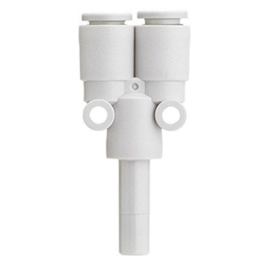 One Touch Fitting, General Purpose, Tube-One Touch Fitting Connection, Plug-In "Y" - KQ2U*-99