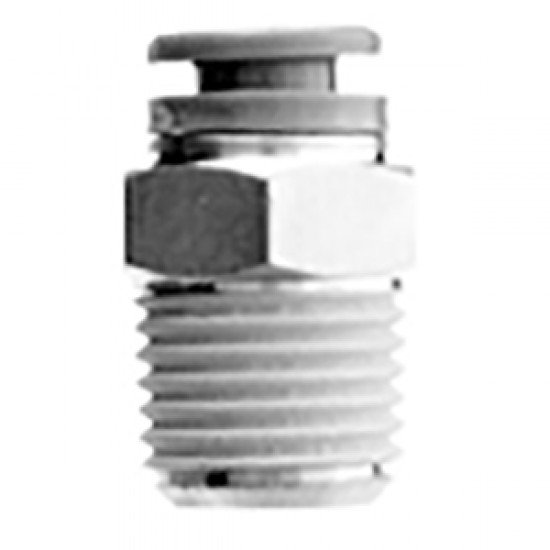 One Touch Fitting, Flame Resistant, Male Connector - KRH