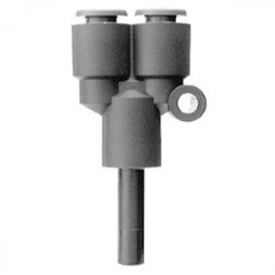One Touch Fitting, Flame Resistant, Plug-In "Y" - KRU-99
