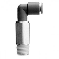 One Touch Fitting, Flame Resistant, Extended Male Elbow - KRW