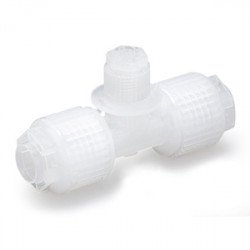 Specialty Fitting, High Purity, Space Saving, Union Tee - LQ1T-S