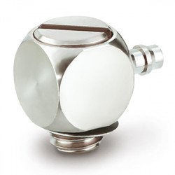 Specialty Fitting, Miniature, Barb Elbow - M5AL Specialty Fitting, Miniature, Barb Elbow - M5AL