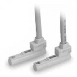 D-M9NAV/M9PAV/M9BAV, Water Resistant 2 Colour Indication Style Solid State Switch, Direct Mounting, Grommet, Perpendicular