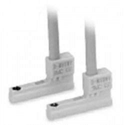 D-M9NWV/M9PWV/M9BWV, 2 Colour Indication Style Solid State Switch, Direct Mounting, Grommet, Perpendicular