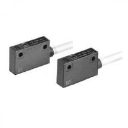 D-P5DW, Strong Magnetic Field Resistant 2 Colours lndication Style Solid State Switch, Rail Mounting, Grommet