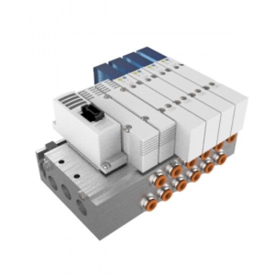 SS5Y3-50/51, 3000 Series Manifold for Series EX510 Gateway Serial Transmission System (IP20)