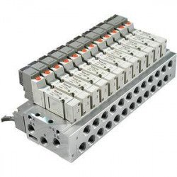 SS5Y3-**P, 3000 Series, Bar Stock Manifold, Flat Ribbon Cable Connector SS5Y3-**P, 3000 Series, Bar Stock Manifold, Flat Ribbon Cable Connector