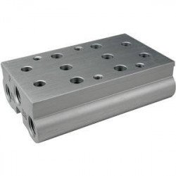 VV5FS1, Bar Style Manifold for VFS1000, Body Ported, Metric VV5FS1, Bar Style Manifold for VFS1000, Body Ported, Metric