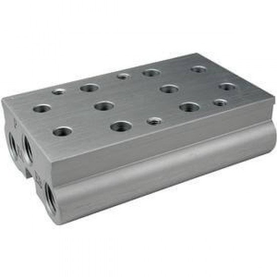 VV5FS1, Bar Style Manifold for VFS1000, Body Ported, Metric