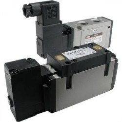 VFS3000, Body Ported & Base Mounted Type Valve, Metric