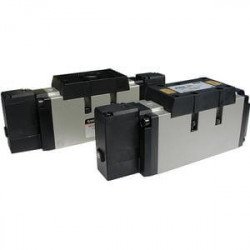 VFS4000, Base Mounted Valve, Plug-in & Non Plug-in, Metric