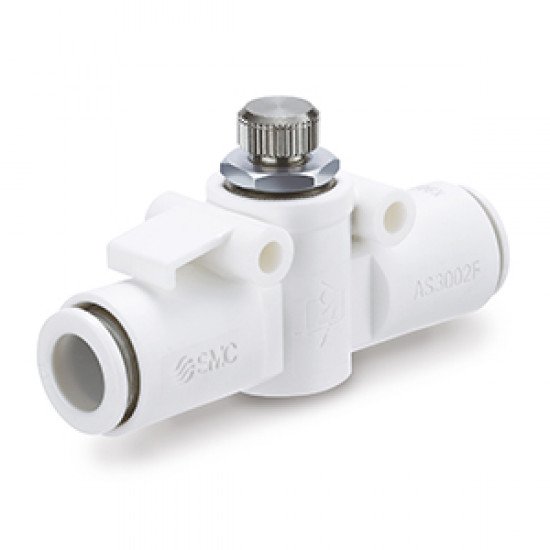Speed Controllers, General Purpose, One-touch Fitting, Simple Handle, In-line, Flame Resistant - AS*2F-X900