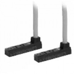D-Y7NWV/Y7BWV/Y7PWV, 2 Colour Indication Style Solid State Switch, Direct Mounting, Grommet, Perpendicular