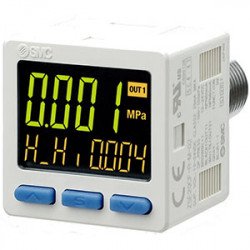 25A-ZSE20C(F), High-Precision, Digital Pressure Switch for General Fluids 25A-ZSE20C(F), High-Precision, Digital Pressure Switch for General Fluids