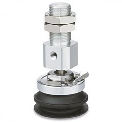 Heavy-duty, Ball Joint Vacuum Pad with Adapter - ZP3E-YF*BM Heavy-duty, Ball Joint Vacuum Pad with Adapter - ZP3E-YF*BM