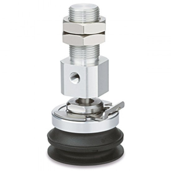 Heavy-duty, Ball Joint Vacuum Pad with Adapter - ZP3E-YF*BM Heavy-duty, Ball Joint Vacuum Pad with Adapter - ZP3E-YF*BM