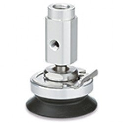 Heavy-duty, Ball Joint Vacuum Pad with Adapter - ZP3E-YF*UM Heavy-duty, Ball Joint Vacuum Pad with Adapter - ZP3E-YF*UM