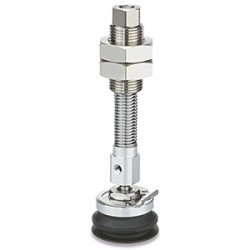 Heavy-duty, Ball Joint Vacuum Pad with Buffer - ZP3E-YF*BM Heavy-duty, Ball Joint Vacuum Pad with Buffer - ZP3E-YF*BM