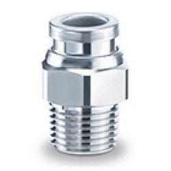 304 Stainless Steel and Electroless Nickel Plated Brass - KQB2-F 304 Stainless Steel and Electroless Nickel Plated Brass - KQB2-F