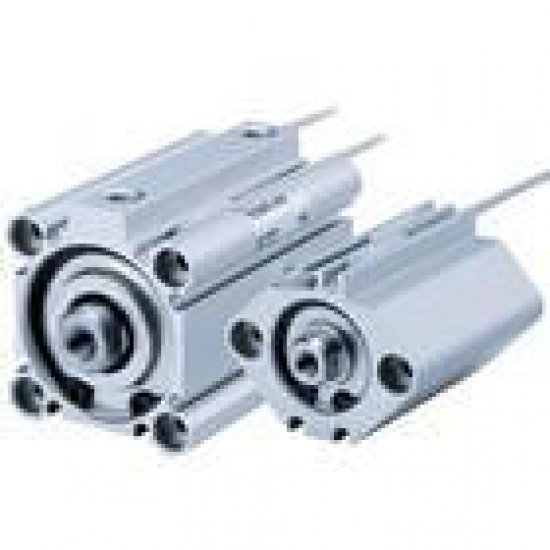 55-C(D)Q2, Compact Cylinder, Double Acting, Single Rod w/Auto Switch Mounting Groove, ATEX category 2 - II 2GDc