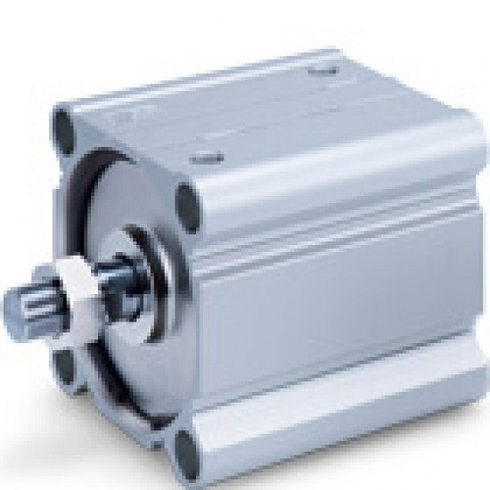 C(D)Q2, Compact Cylinder, Double Acting, Single Rod, Large Bore w/Auto Switch Mounting Groove C(D)Q2, Compact Cylinder, Double Acting, Single Rod, Large Bore w/Auto Switch Mounting Groove