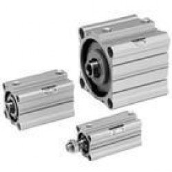 C(D)Q2Y-Z, Smooth Cylinder, Double Acting, Single Rod