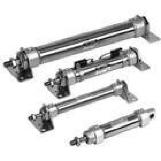 C(D)M2Y-Z, Smooth Air Cylinder, Low Friction, Low Speed, Double Acting C(D)M2Y-Z, Smooth Air Cylinder, Low Friction, Low Speed, Double Acting