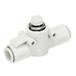 AS*2F, Speed Controller, One-touch Fitting, In-line, Compact AS*2F, Speed Controller, One-touch Fitting, In-line, Compact