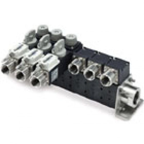 PF3WC, Digital Flow Switch Manifold for Water, IO-Link, Straight Type