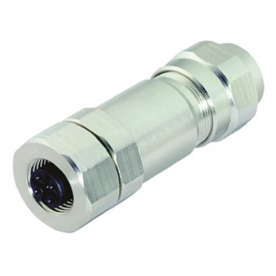 M12 Connector , Stainless steel V4A