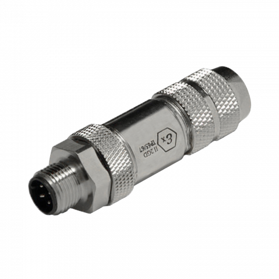 M12 Connector , for the Ex-area M12 Connector , for the Ex-area