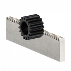 Pinion and rack Pinion and rack