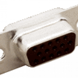 D-Sub plug connector insert