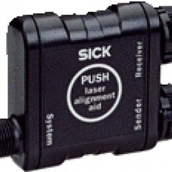 T-connector with pushbutton for laser alignment aid, M12, 5-pin T-connector with pushbutton for laser alignment aid, M12, 5-pin