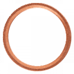 Flat sealing ring