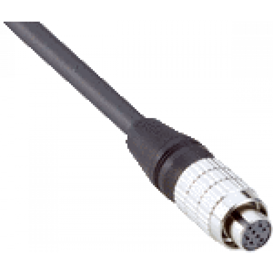 Connecting cable (female connector – open)