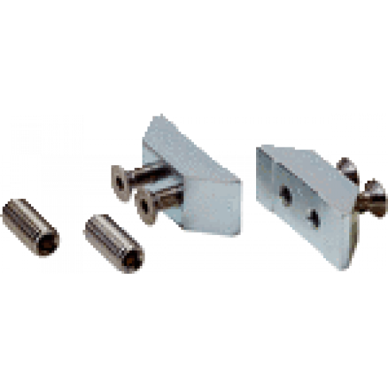 2x clamps, 2x screws 2x clamps, 2x screws