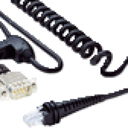 RS232C spiral cable RS232C spiral cable