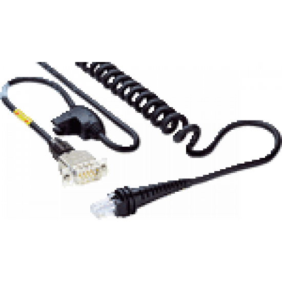RS232C spiral cable
