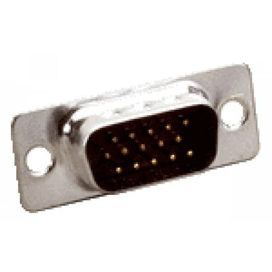 D-Sub plug connector insert