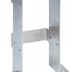 Mounting bracket 300 mm for floor mounting of microScan3