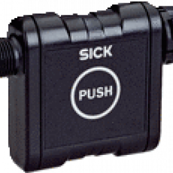 Pushbutton for laser alignment aid, M12, 5-pin Pushbutton for laser alignment aid, M12, 5-pin