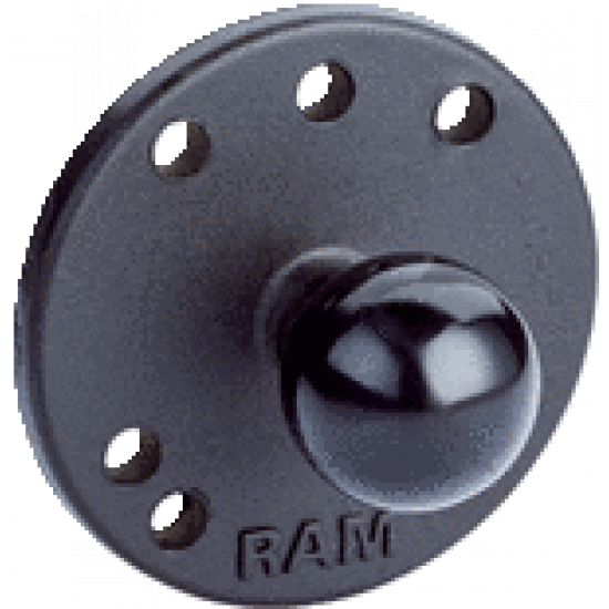 1" Ball for overhead guard plate